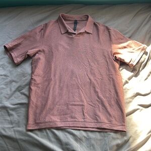 Lululemon Relaxed Fit Polo Shirt Men’s S